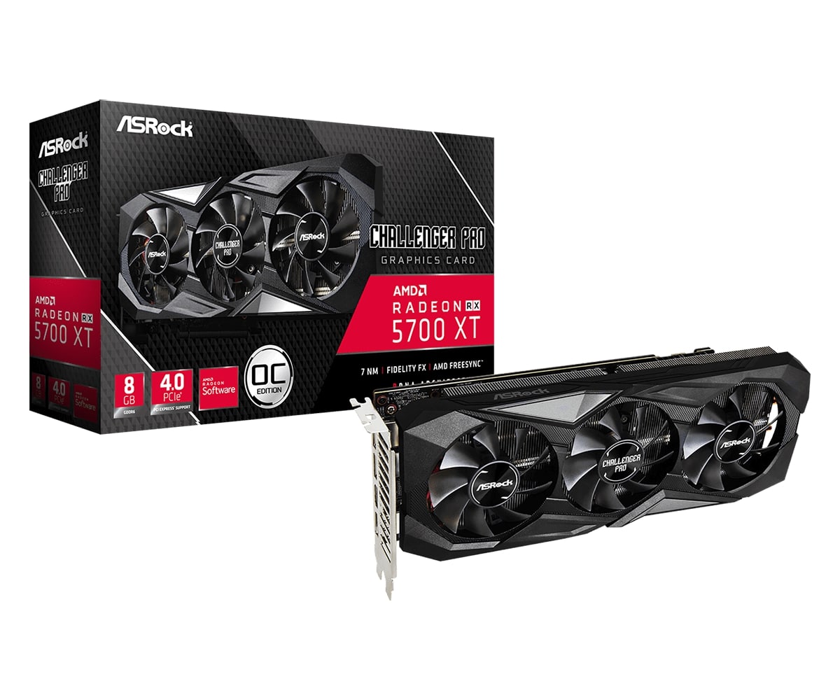 ASRock Reveals The Radeon RX 5700 XT Challenger Pro 8G OC