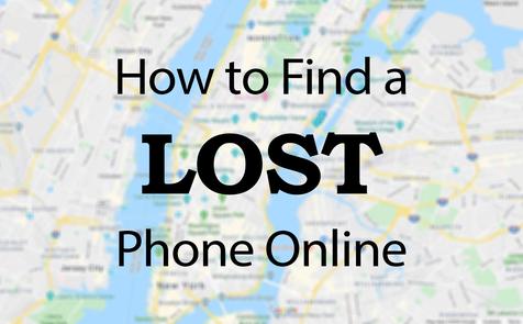 How to Find a Lost Phone Online